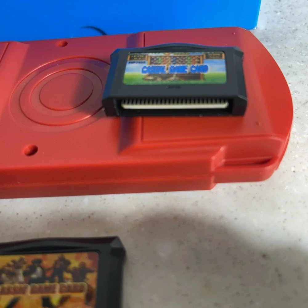 Portable Game Player Pvp2800 Featuring Sonic And Mario